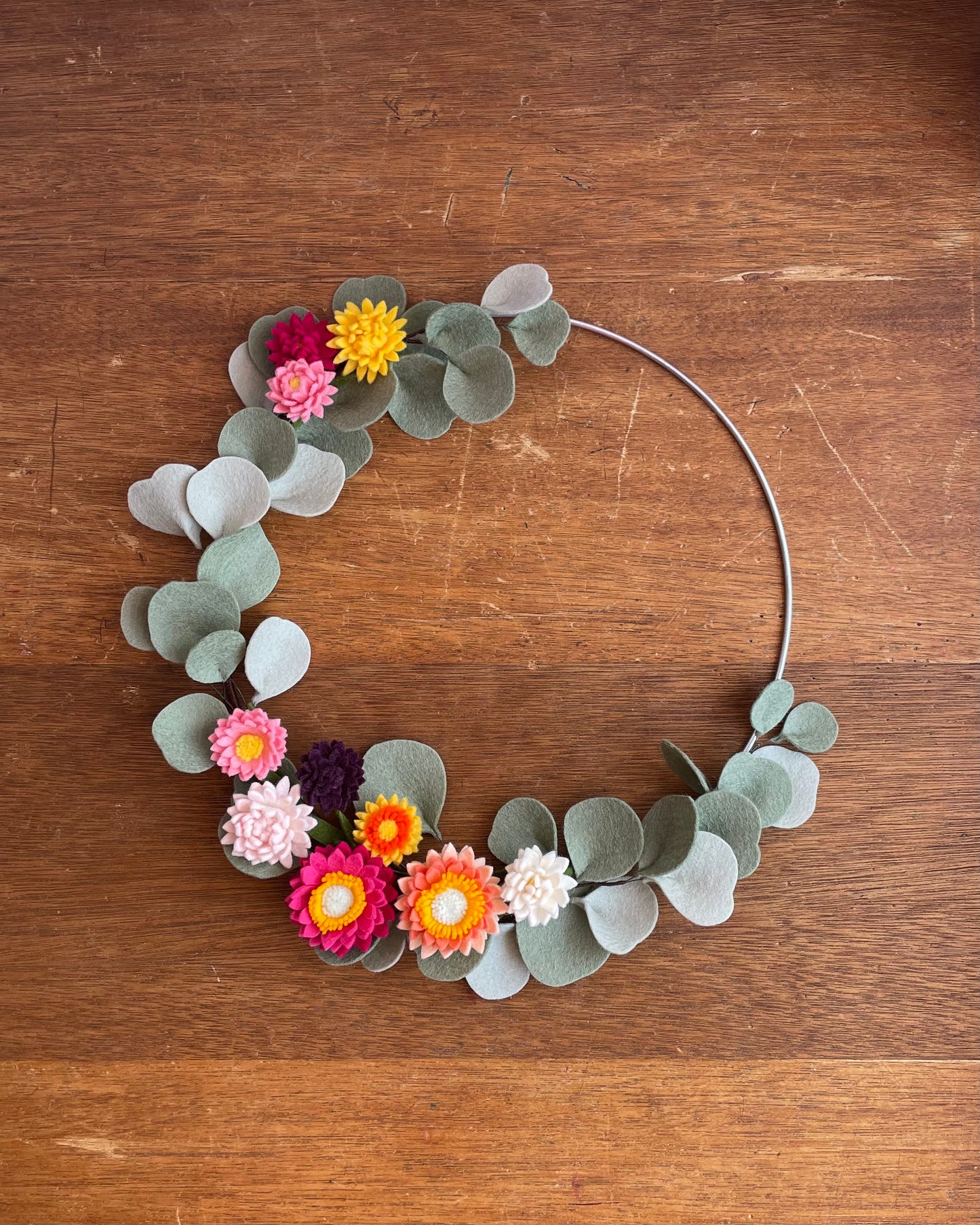 Strawflower Wreath