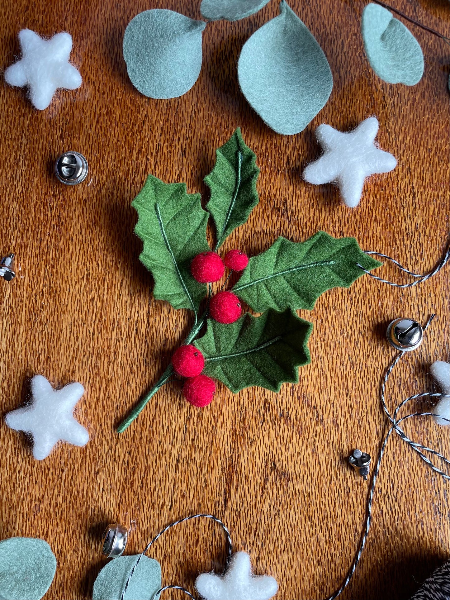 Holly Ornament