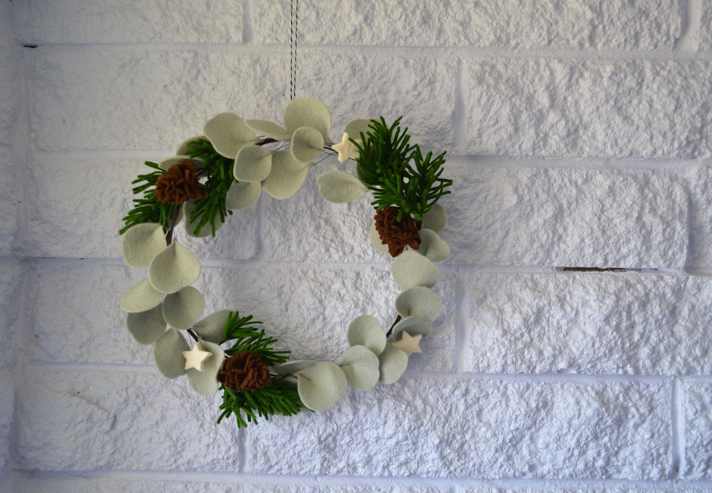 Eucalyptus and Pine Wreath