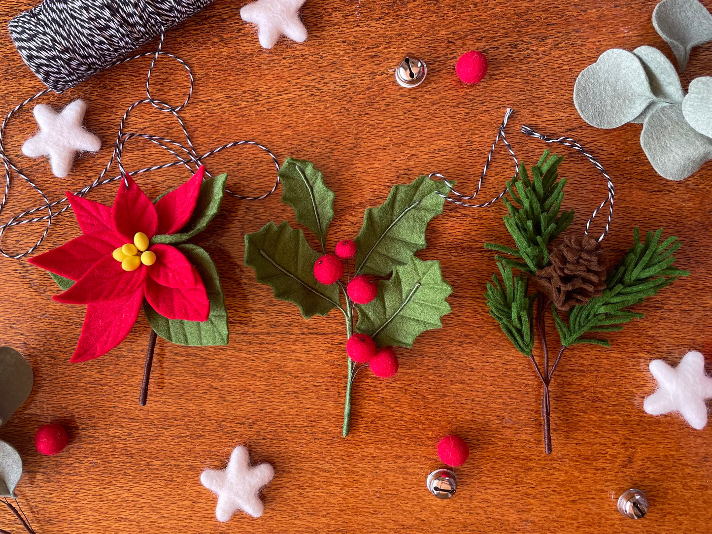 Poinsettia Ornament