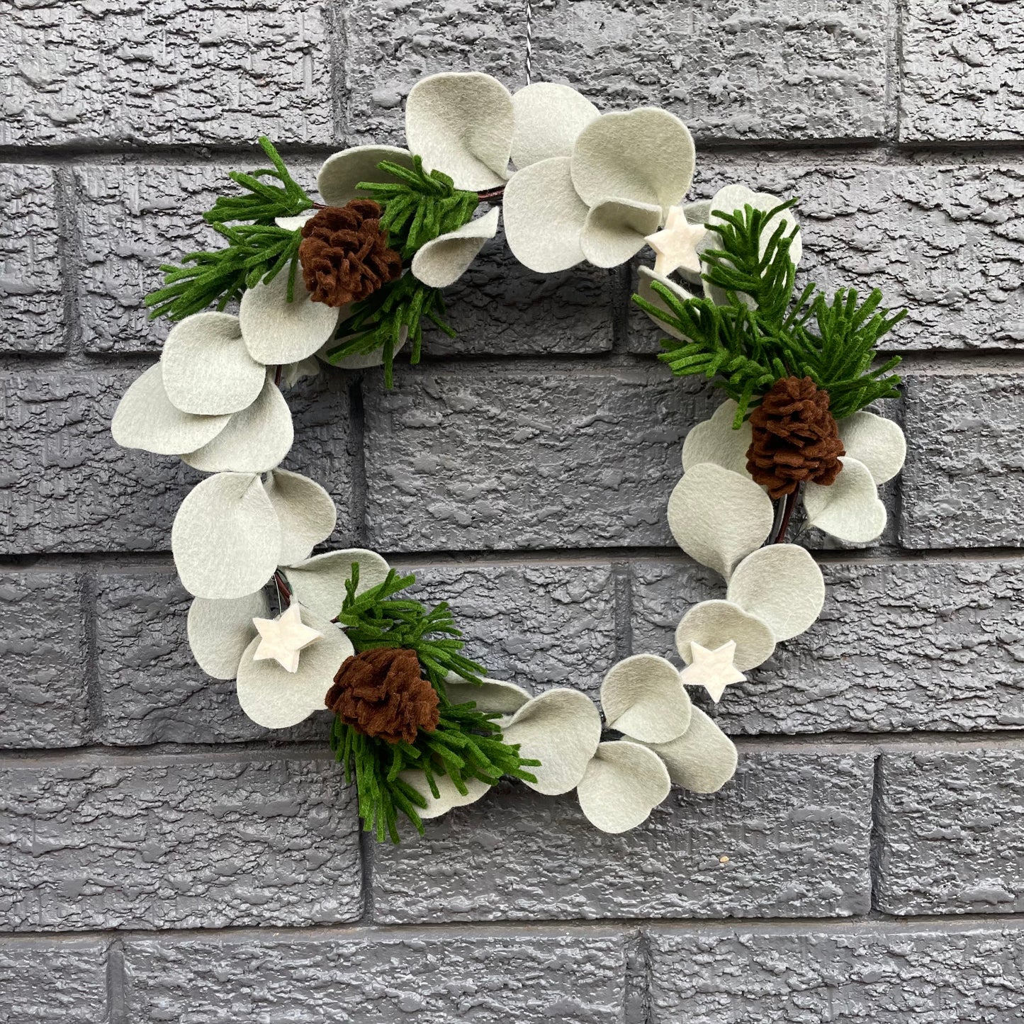 Eucalyptus and Pine Wreath