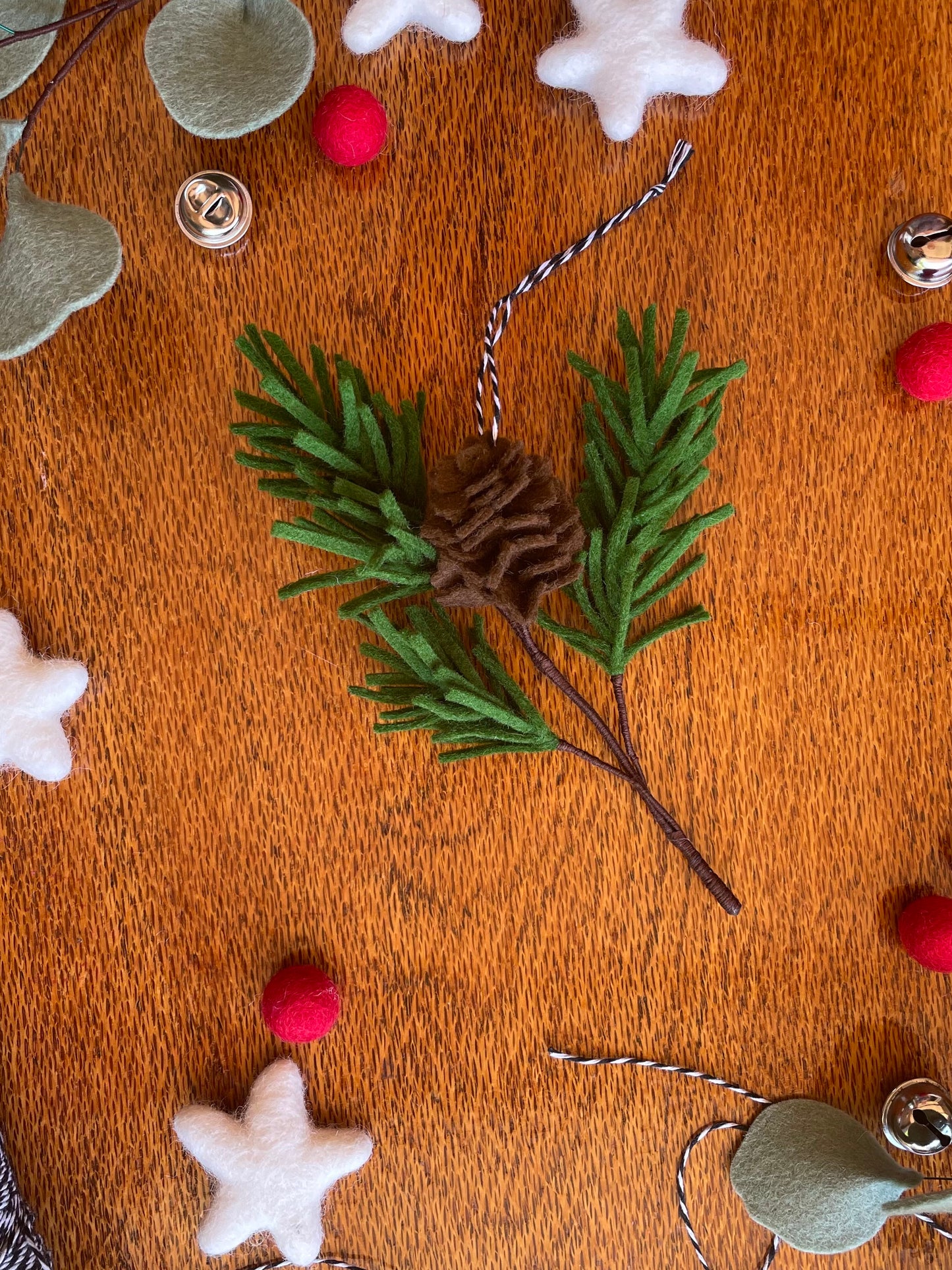 Pine Branch Ornament