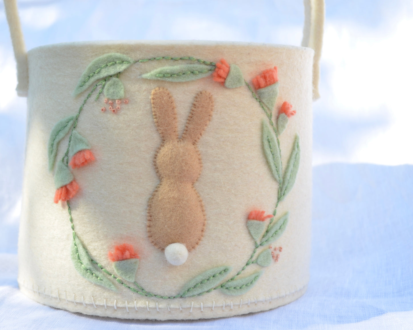 Bunny Easter Basket - Flowering Gum