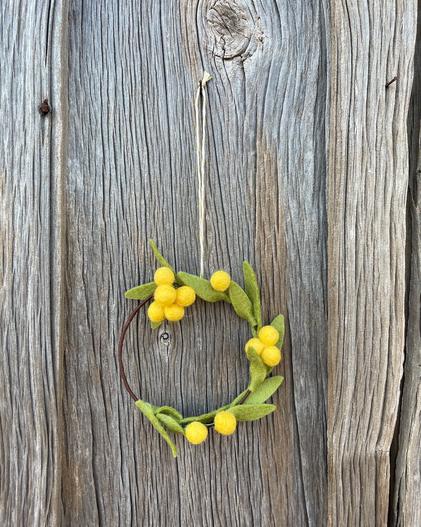 Wattle Ornament