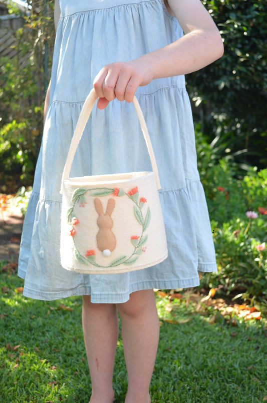 Bunny Easter Basket - Flowering Gum